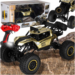 Aga RC avto Rock Crawler 2.4GHz 1:8 51cm zlata