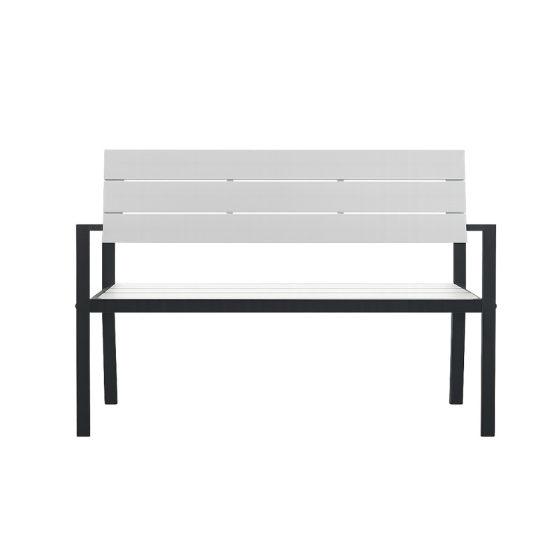 Aga Vrtna klop 118x54x77 cm Siva