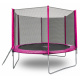 Aga SPORT TOP Trampolin 305 cm Pink + zaščitna mreža + lestev