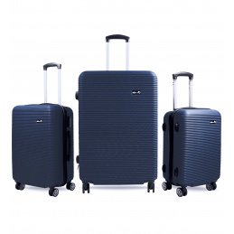 Aga Travel Komplet potovalnih kovčkov MR4651 Temno modra