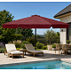Linder Exclusiv Senčnik 400 cm Burgundy