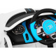 Bugatti Divo Otroški avto na baterije bel + daljinski upravljalnik + EVA + počasen zagon + LED MP3