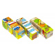Aga Izobraževalne lesene kocke Vozila 9 kos