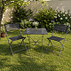 Linder Exclusiv Vrtna garnitura BISTRO SET Siva