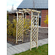 Aga Vrtna pergola z lokom 221,5x52x130 cm- II. KAKOVOST