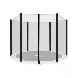 Aga Zaščitna mreža 220 cm za 6 palic Črna mreža / Črna