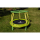 Aga Otroška trampolina 116 cm Svetlo zelena/Rumena