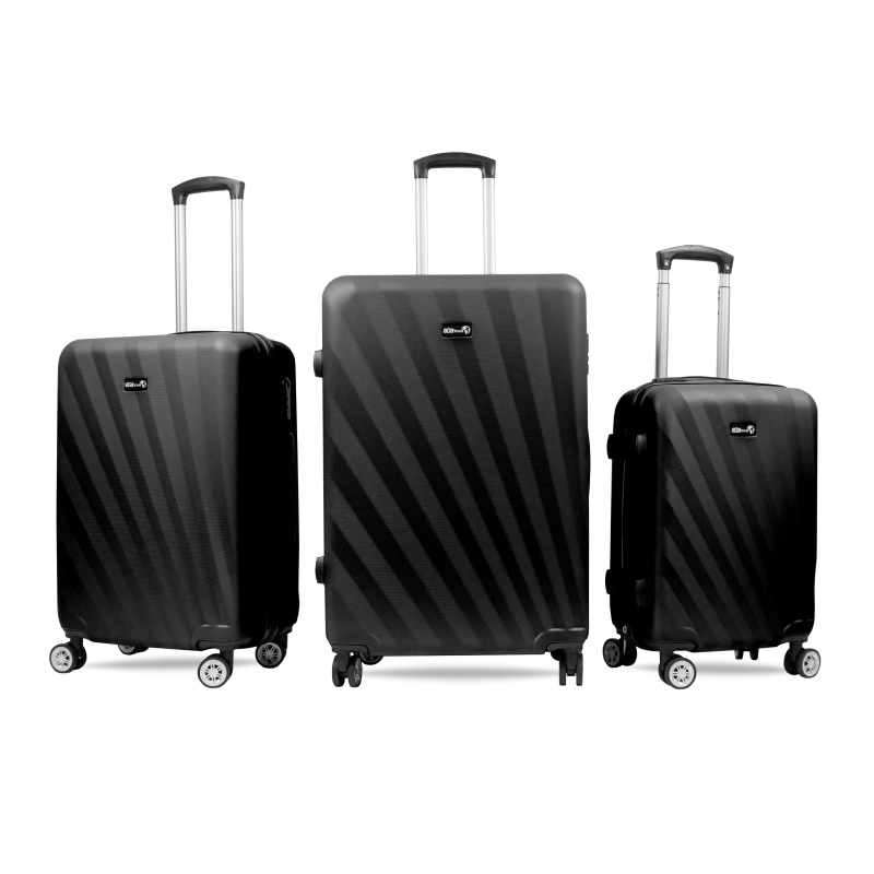 Aga Travel Komplet potovalnih kovčkov MR4653 Črna