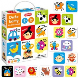 CzuCzu Velike kontrastne karte od 6m+ ZA4238