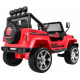 Terensko vozilo Raptor Drifter Red + Daljinsko upravljanje + Pogon 4x4 + Prostor za shranjevanje + Počasen zagon + MP3 LED dioda