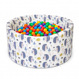 Aga Suhi bazen 90x40 cm z žogicami Ježek