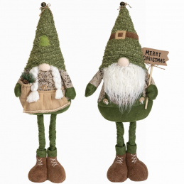 Par gozdnih božičnih škratov