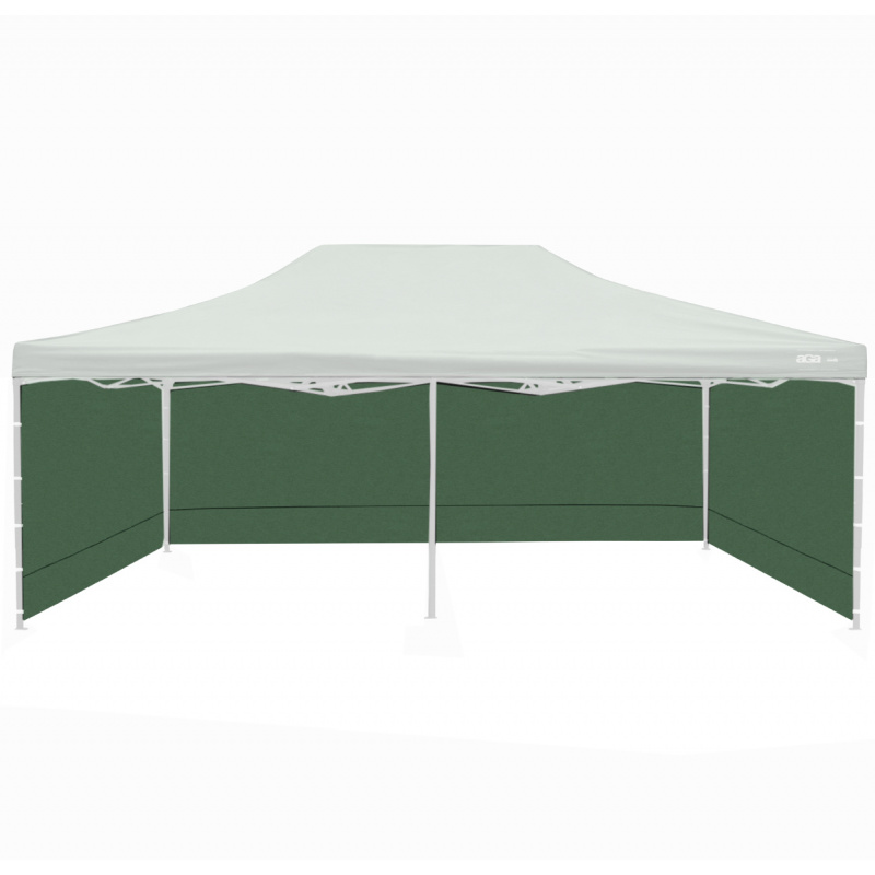 Aga Stranice za prodajni kiosk 3x6m Zelena