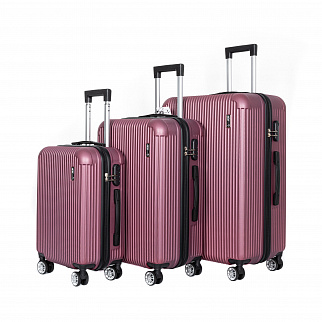 Aga Travel Komplet potovalnih kovčkov MR4652 Bordo