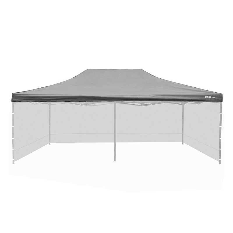 Aga Streha za prodajni kiosk 3x6m Siva