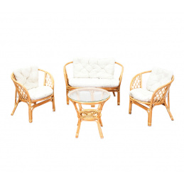 Aga Ratanova garnitura BAHAMA Honey White