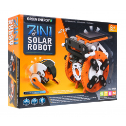 Komplet solarnih robotov 7v1 za sestavljanje za otroke 8+ Interaktivne funkcije