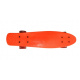 Aga Frisbee rolka za skateboard LED oranžna