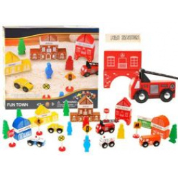 Lesene kocke - Gasilska enota ZA1804