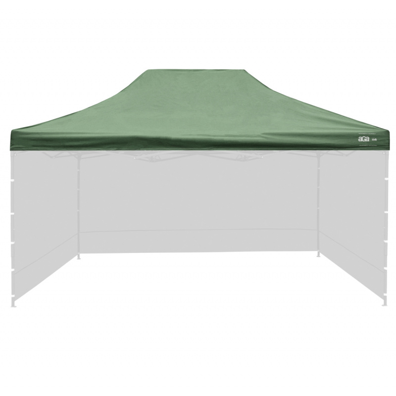 Aga Streha za prodajni kiosk 3x4,5m Zelena