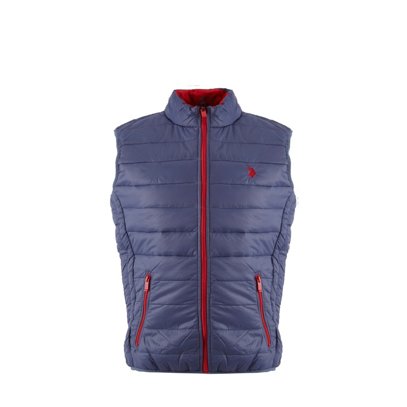 U.S. Polo ASSN. Moška prešita telovnik 575 Marine Red