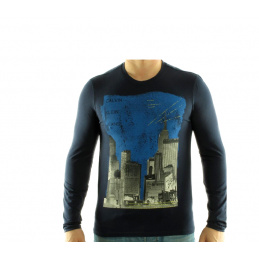 CALVIN KLEIN Majica cmp84q Navy