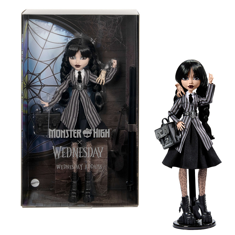Monster High x Wednesday Addams HXJ04
