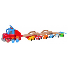 Lesena zaboj + Avtomobili