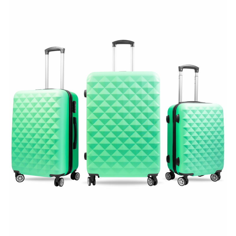 Aga Travel Komplet potovalnih kovčkov MR4655 Turkizna