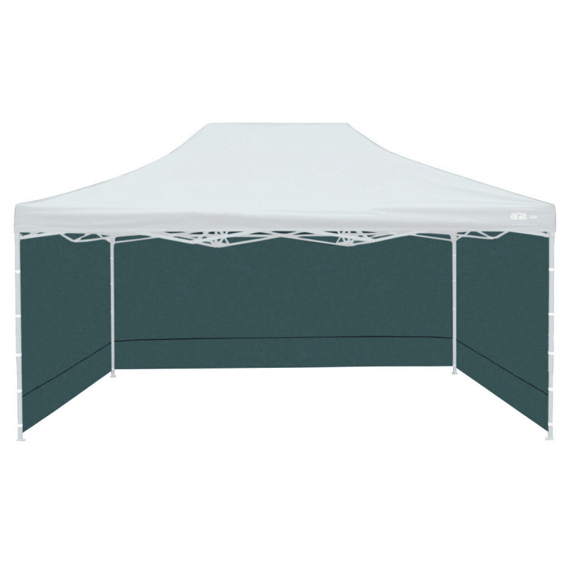 Aga Stranice za prodajni kiosk 3x4,5m Zelena