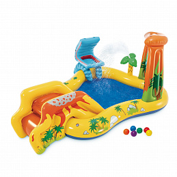 Intex Igralni center 249x191x109 cm Dinosaver 57444NP