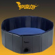 Zložljiv bazen za pse 100x30 cm Purlov 20929 Modro-siv