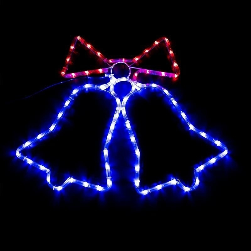 LD2 ZVONCI KAČA LED LUČI MODRA/RDEČA XXL
