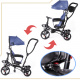 Aga Otroški tricikel TRIKE FIX LITE Modra