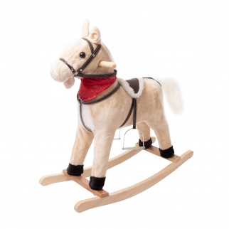 Aga4Kids Gugalni konjiček MR1317 Svetlo rjav