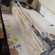 Aga dvignjena greda 120x80x40 cm Les 6DAZ409 - II. KAKOVOST