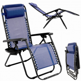 Zložljiv vrtni ležalnik za plažo turistični