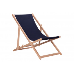 Aga Leseni zložljivi ležalnik Dark Blue