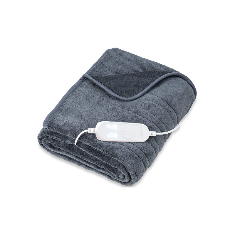 Tresko Električna grelna odeja 180x130cm Siva