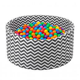 Aga Suhi bazen 90x40 cm z žogicami ZigZag