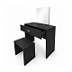 Aga Toaletna miza s taburetom MRDT13-MB
