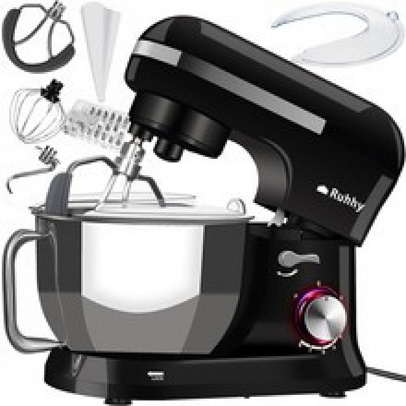 Kuhinjski robot 4,5l, 1700 W Črna - 6DAZ220 - II. KAKOVOST