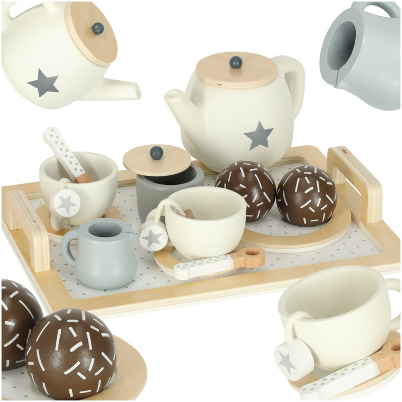 Aga Leseni kavni servis za otroke 14 kosov