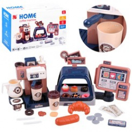 Otroški kavni aparat s blagajno in zaslonom ZA3762