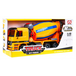 Mešalnik za beton za otroke 3+ Realističen model 1:10 + premični deli + vrtljiva vedra