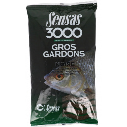 Sensas Krmna mešanica 3000 Gros Gardons Noir 1kg