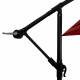 Aga Vrtni senčnik MR2048 250 cm Rdeč