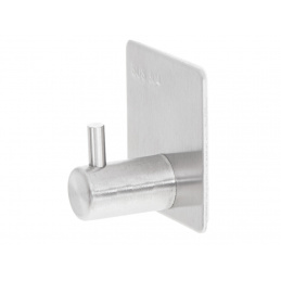 Aga Samolepilni kavelj močan srebrn