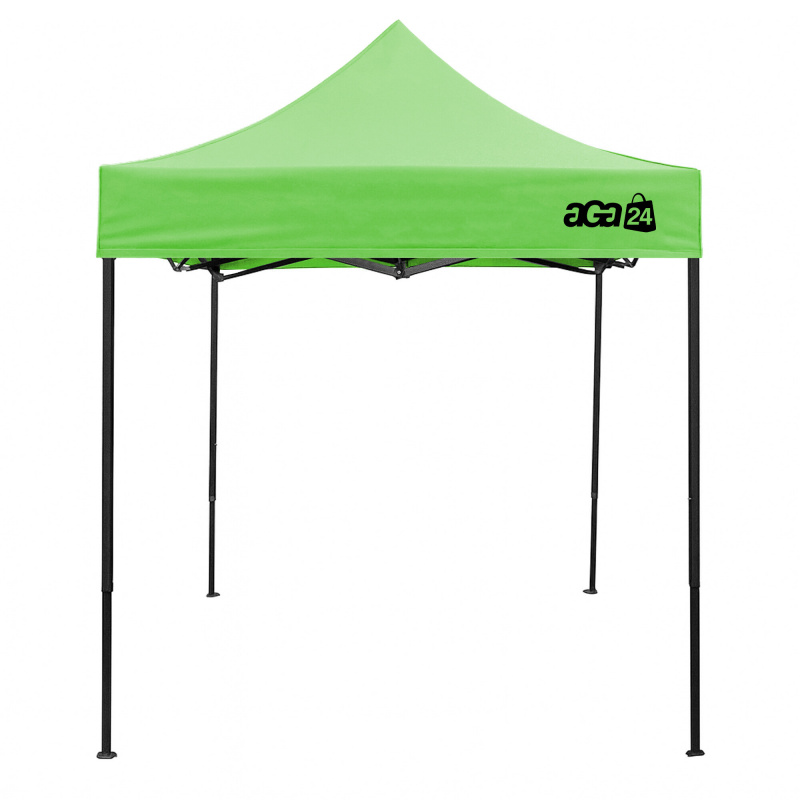 Aga Prodajna stojnica brez stranic 2x2 m Zelena