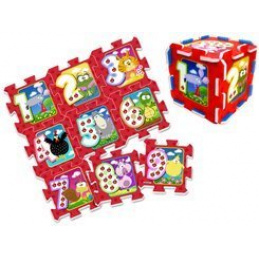 Pena sestavljanka podloga Živali s številkami ZA3147